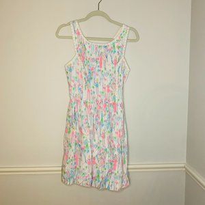 Lilly Pulitzer Sandrine Balloon Pop Dress Pearls